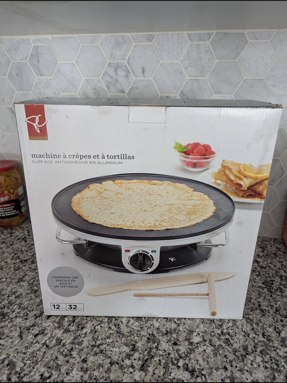 Crepe and Tortilla Maker - Black